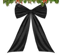 Gran nudo de Navidad gran decoración para casa pared puerta corona | Nudo decorativo gigante Navidad para puerta de fondo escenario porche corona exterior escalera terminal pho