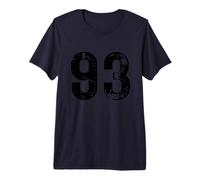 Gran número 93 para 93 cumpleaños Noventa y Tres años 1993 Camiseta Premium