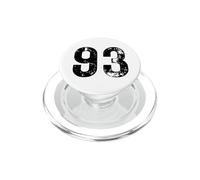 Gran número 93 para 93 cumpleaños Noventa y Tres años 1993 PopSockets PopGrip para MagSafe