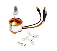 Gran Oferta, Compatible con XXD, A2212 2212 930KV 1000KV 1400KV 2200KV 2450KV 2700KV, Motor sin escobillas for Aviones RC, Drones multirotor de ala Fija(KV1000 with Plug)
