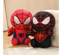 ¡Gran oferta! Peluches de Spiderman de 22CM~30CM del anime Spider-Verse, muñecos suaves de Gwen, Peter Parker y Noir, juguetes de peluche para niños, regalo. 3pcs