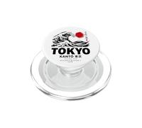 Gran Ola Arte Japonés Tokio Kanto Japón Ola Retro PopSockets PopGrip para MagSafe