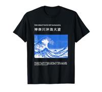 Gran Ola Azul de Hokusai Frente a Kanagawa PAPL047 Camiseta