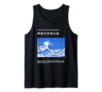 Gran Ola Azul de Hokusai Frente a Kanagawa PAPL047 Camiseta sin Mangas