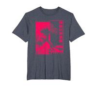Gran Ola De Kanagawa Hokusai Ukiyo-e Japón Arte Japonesa Camiseta, Hombre Tallas Grandes, Azul Jaspeado, 3X Alto