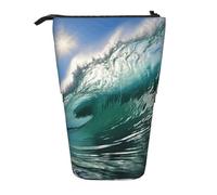 Gran Ola Del Océano Telescópica Estuche Para Lápices Pop-Up Estuche Lapices Multifuncional Caja De Lápiz Para Hombres Oficina Escolar