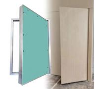 Gran panel de acceso de aluminio para tabiques de yeso, puerta de inspección empotrada para uso industrial y residencial, cubierta de servicio de baño, solución de fácil mantenimiento