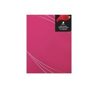 Gran par. Petal Touch Premium Certificate Cover, color Rosa
