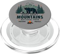 Gran Parque Montañas Humeantes Oso Aventura de PopSockets PopGrip para MagSafe