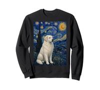 Gran Perro Pirineos Van Gogh Noche Estrellada Sudadera