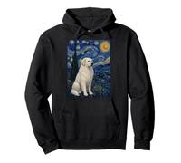 Gran Perro Pirineos Van Gogh Noche Estrellada Sudadera con Capucha