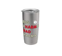 Gran Pharma Bad Karma Vaso térmico de acero inoxidable de doble pared