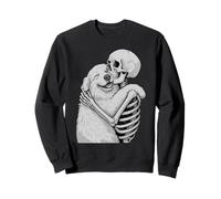 Gran Pirineo Esqueleto Abrazo Halloween Amante de Perros Sudadera