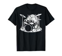 Gran Pirineo Tocando Batería Perro Amante Camiseta