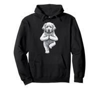 Gran Pirineo Yoga Perro Cachorro Divertido Perros Árbol Pose Asana Sudadera con Capucha
