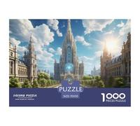 Gran Plaza 1000 Piezas Rompecabezas Familiar Edificio Inteligencia Juguete Entretenimiento Creativo Desafíos Extra Divertidos Educativo 70x50cm/1000pcs