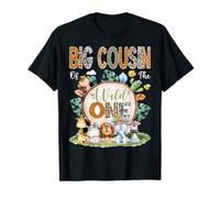Gran primo del salvaje Safari Jungla tribal 1er cumpleaños Camiseta
