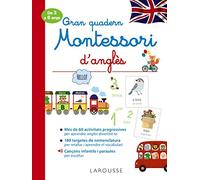 Gran quadern Montessori d'anglès (LAROUSSE - Infantil / Juvenil - Catalán - A partir de 5/6 años)