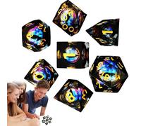 Gran regalo para coleccionistas: ya sea que seas un coleccionista de accesorios o un maravilloso regalo para un entusiasta de los juegos de rol, estos dados proporcionan un complemento llamativo
