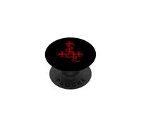 Gran Sello De Lilith Serpiente Cruz Símbolo Mitología Judía PopSockets PopGrip Adhesivo