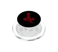 Gran Sello De Lilith Serpiente Cruz Símbolo Mitología Judía PopSockets PopGrip para MagSafe