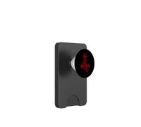Gran Sello De Lilith Serpiente Cruz Símbolo Mitología Judía PopSockets PopWallet para MagSafe