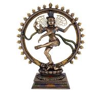 Gran Señor Nataraja Baile Shiva Estatua Escultura Figura 18 cm