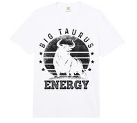 Gran Tauro Energía Tauro Signo del Zodiaco Abril Mayo Cumpleaños Comfort Colors Adult Heavyweight T-Shirt