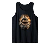 Gran tiburón Blanco Fauna Arte majestuoso océano depredador Camiseta sin Mangas