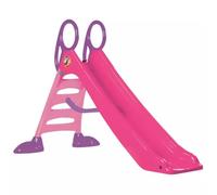 Gran tobogán rosa con conexión de agua, 2 m