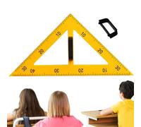 Gran Transportador para Profesores - Herramienta de Dibujo de Ángulos y Formas,Regla Magnética para Profesores - Para Dibujar, Curso De Matemáticas, Escuela, Aula, Pizarra Y