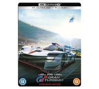 Gran Turismo: Based On A True Story – 4K UHD + Blu-ray – SteelBook (Región A, B, C)
