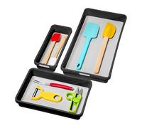 Gran Valor Madesmart Bandeja de 3 Unidades, Granito