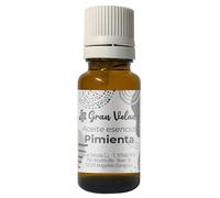 Gran Velada - Aceite Esencial de Pimienta Negra 5% 250 ml | Tonifica, Desintoxica y Alivia Dolor Muscular | Ideal para Cosmética y Aromaterapia