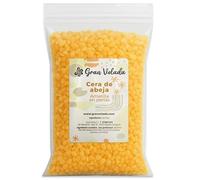 Gran Velada Cera de Abeja Amarilla Natural en Perlas | Cera Flava para Cosmética, Jabones y Velas | Emulsionante Eficaz para Cremas, Pomadas y DIY | Formato Ahorro | 100 g