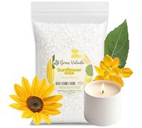 Gran Velada - Cera de Girasol 1 kg para Hacer Velas | Punto de Fusión 46-51 ºC | Superficie Lisa y Brillante | No Cristaliza ni Emite Olores