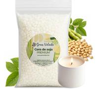 Gran Velada - Cera de Soja Natural para Velas en Vaso 1 Kg | Cera Vegetal para Velas en recipientes, Masaje y Cosmética | Vegana y en Perlas o Escamas