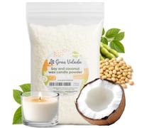 Gran Velada - Cera de Soja y Coco para Velas en Vaso 5 Kg | Alta Carga de Aroma hasta 8% Esencia | Bajo Punto Fusión 45-47°C | Cera Vegana en Polvo para Velas Aromáticas y Cera Perfumada