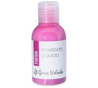Gran Velada - Colorante Fucsia Jabón de Aceite Pigmento Líquido 250 ml | Estable y Sencillo de Usar | Ideal para Jabones Artesanales | Añade Intensidad al Color with solo una Chorrada