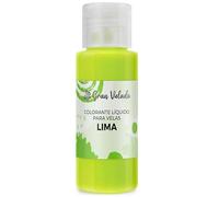 Gran Velada - Colorante Líquido para Velas Verde Lima 30 ml | Tinte para Velas, Ceras Vegetales y Parafina | Color Estable y Sin Grumos | No Obstruye Mecha | Velas Caseras