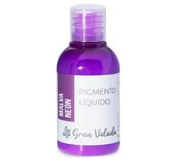 Gran Velada - Colorante Malva Neón para Jabón de Aceite 50 ml | Pigmento Líquido | Ideal para Jabones Artesanales en Proceso en Frío o Caliente. Resultados Intensos y Estables