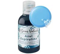Gran Velada - Colorante Natural Líquido Espirulina Azul 50 ml | Pigmento Hidrosoluble de Spirulina Platensis para Cosmética Natural | Ideal para Jabones Cremas y DIY