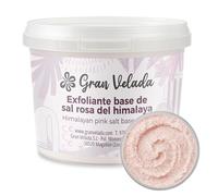Gran Velada - Exfoliante Base de Sal Rosa del Himalaya 5000 cc | Fórmula Profesional | Base para Exfoliantes Corporales Spa, Manos y Pies