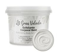 Gran Velada - Exfoliante Corporal Base 250 cc | Ingrediente Cosmético Natural con Arcilla Blanca y Piedra Pómez | Base Cremosa DIY para Renovar la Piel