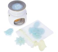 GRAN VELADA Kit para Hacer Cera Perfumada de Navidad | Incluye Materiales y Manual de Instrucciones paso a paso | Ambientador Original con Formas Navideñas Ideal para Regalar