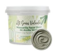 Gran Velada - Mascarilla Base de Arcilla Verde 250 cc | Base Cremosa para Rostro y Cuerpo | Ideal para Pieles Grasas y con Tendencia Acneica
