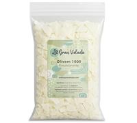 Gran Velada - Olivem 1000 | Emulsionante Natural en Escamas para Cremas, Sérums y Cosmética DIY | Derivado del Aceite de Oliva | Libre de PEG | Autoemulsionante Agua-Aceite | 100 g