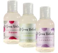 Gran Velada - Pack Ahorro Esencias Florales Clasicas 3 x 50 ml | Esencias Aromáticas para Ambientadores Caseros para Hacer Velas para Mikados | Notas Florales Perfumar Creaciones Aroma