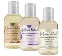 Gran Velada - Pack Ahorro Esencias Florales Delicadas 3 x 50 ml | Pack de Fragancias para Ambientadores Caseros para Hacer Velas para Mikados | Notas Florales Perfumar Creaciones