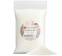 Gran Velada - Parafina para Velas 58º 1kg | Parafina en Perlas Blanca, Maleable y Translúcida | Ideal para Fanales, Velas Moteadas y Creativas